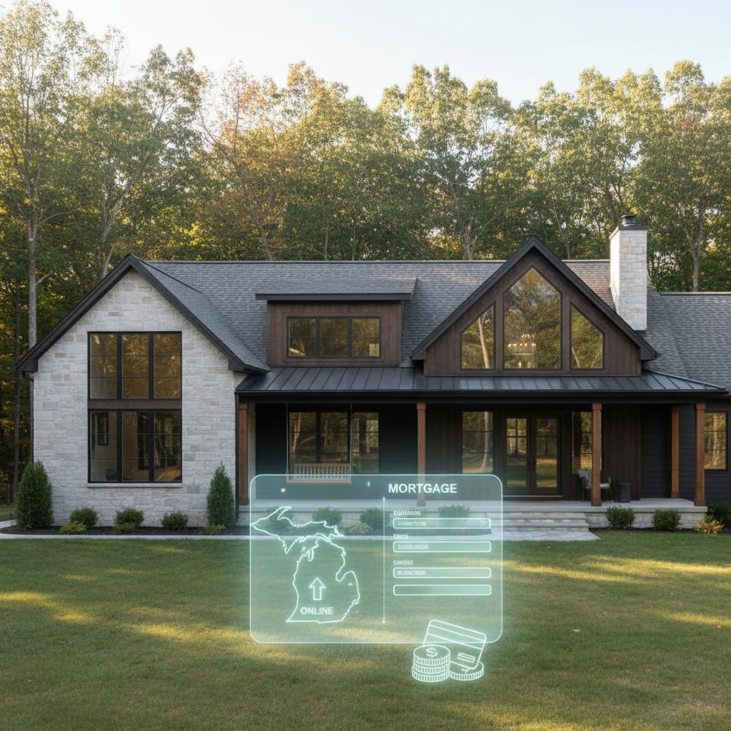 Easy online mortgage application for Michigan residents