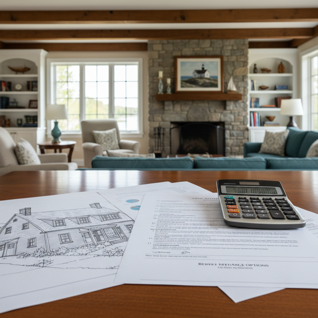 1st Mortgage Cash-Out Refinance Options for Homeowners in Maine