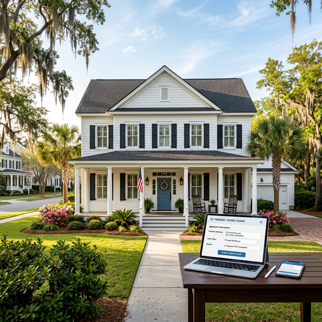 Digital Mortgage Application for Licensed South Carolina Homebuyers