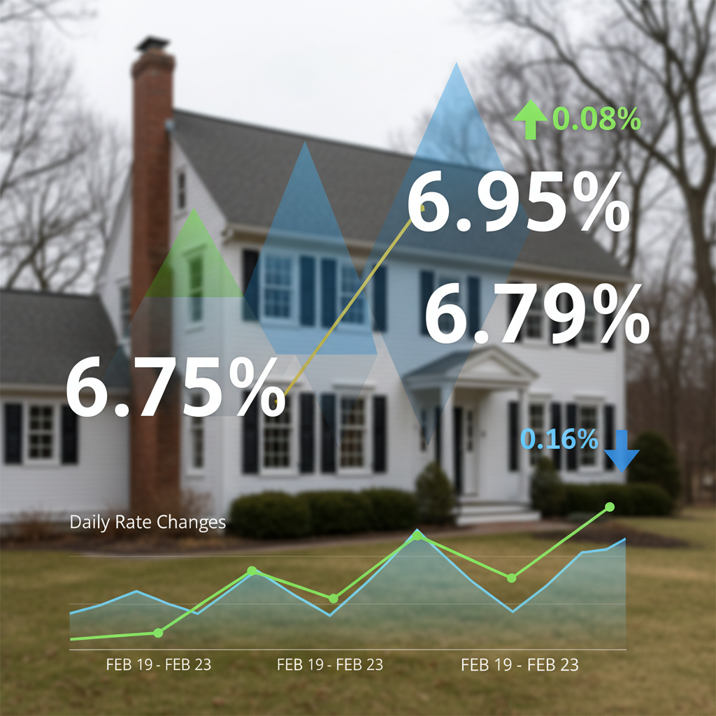 Daily mortgage rate updates for Connecticut home transactions