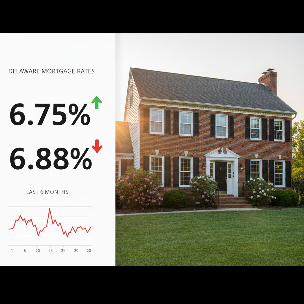 Mortgage rates in Delaware
