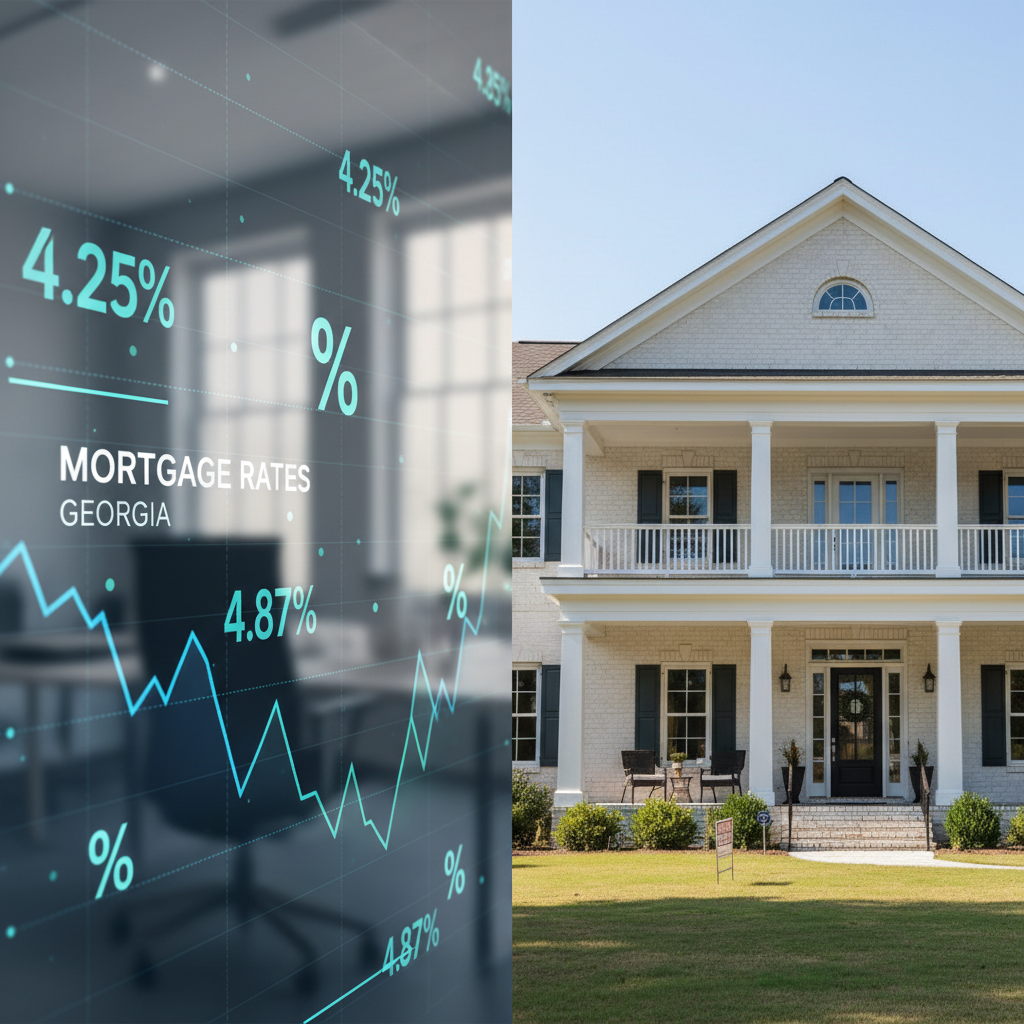 How to lock in purchase mortgage rates in Georgia