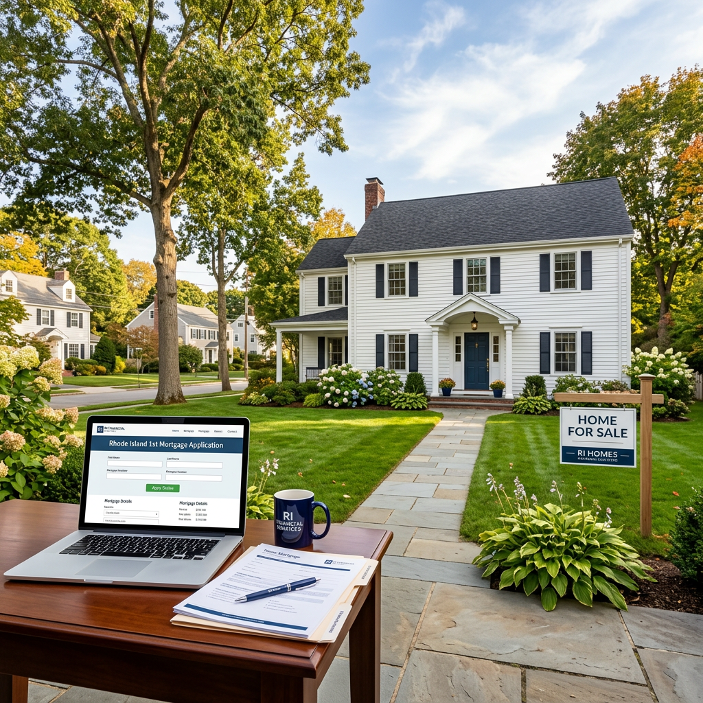 Start your Rhode Island 1st mortgage application online