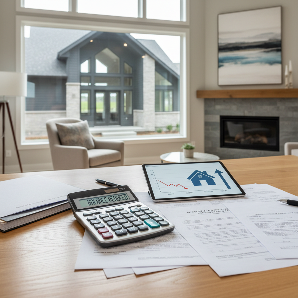 Consolidating high-interest debt with a Michigan 1st mortgage refinance