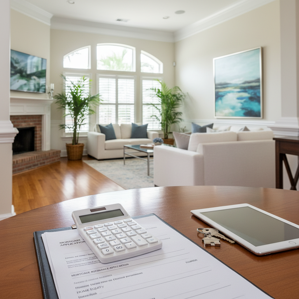 Florida mortgage application for refinance