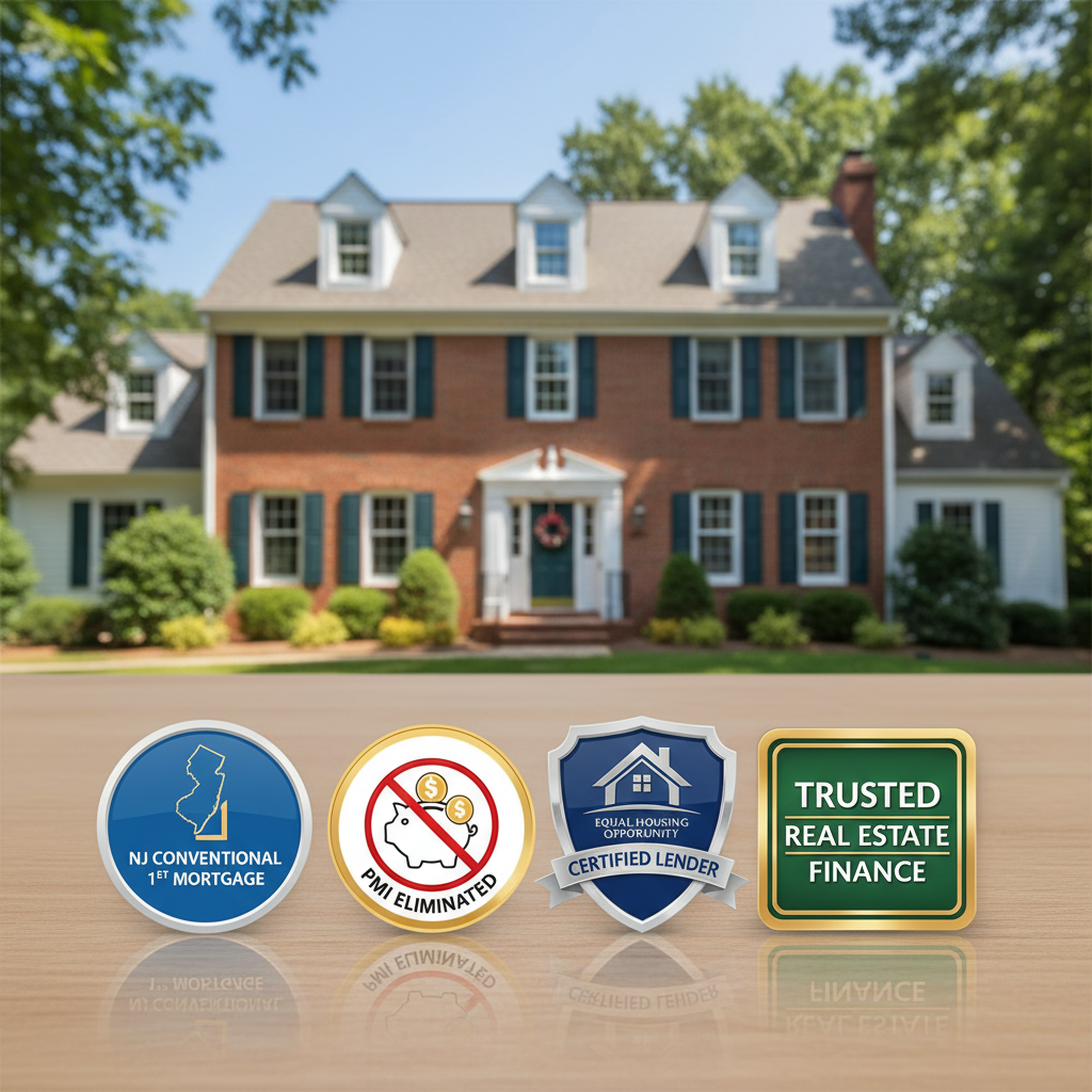 Eliminating PMI with a New Jersey conventional 1st mortgage refinance