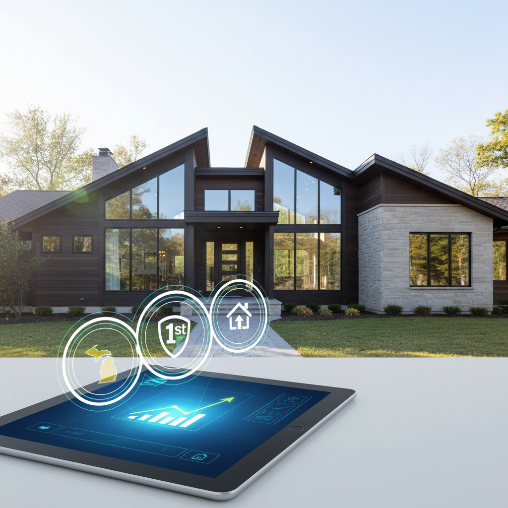 Secure 1st mortgage application portal Michigan