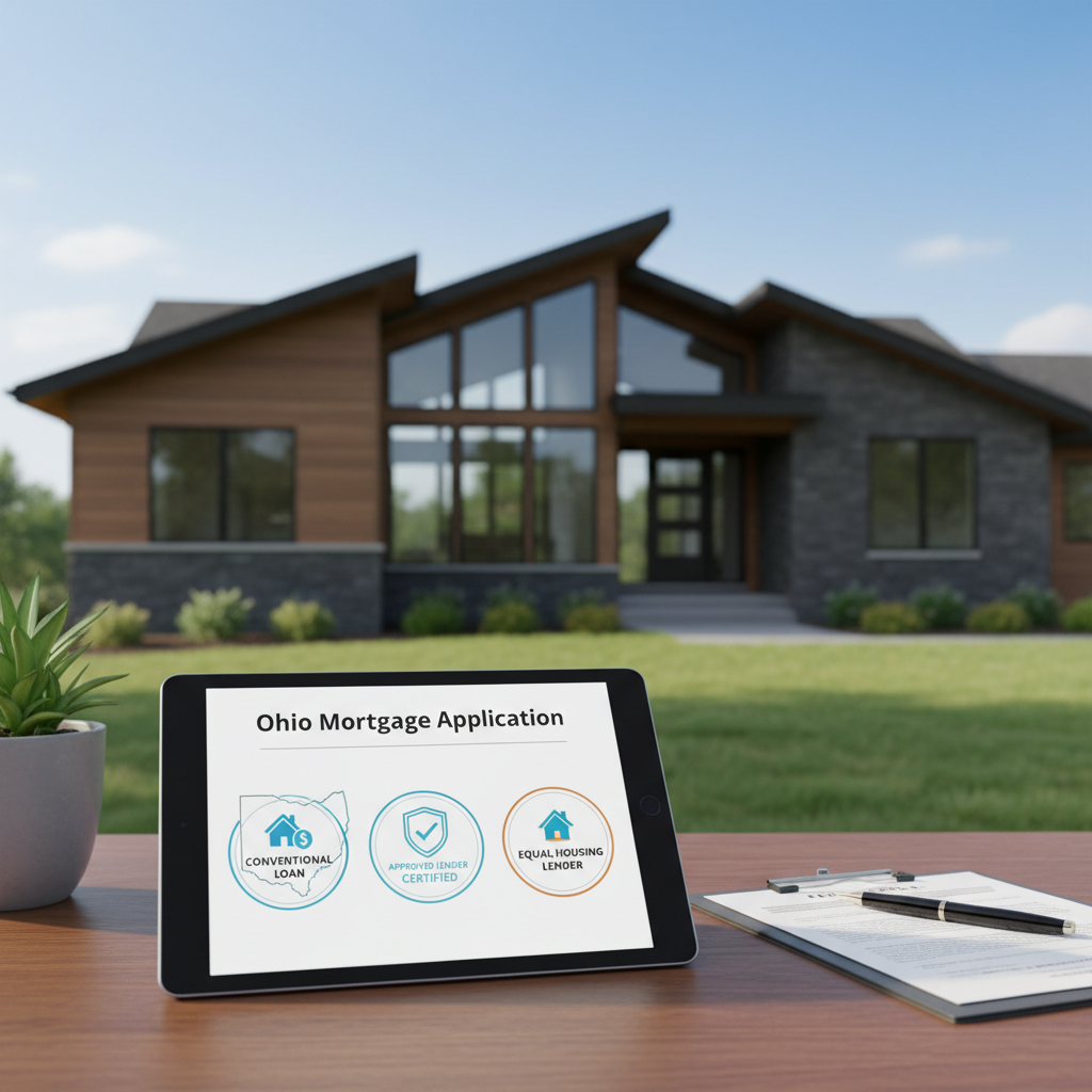 Ohio mortgage application for conventional loans