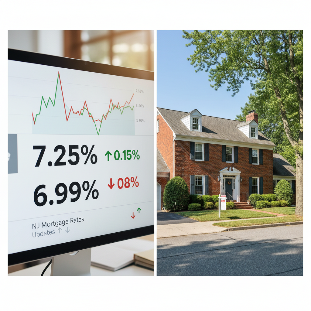 Daily mortgage rate updates for New Jersey home transactions