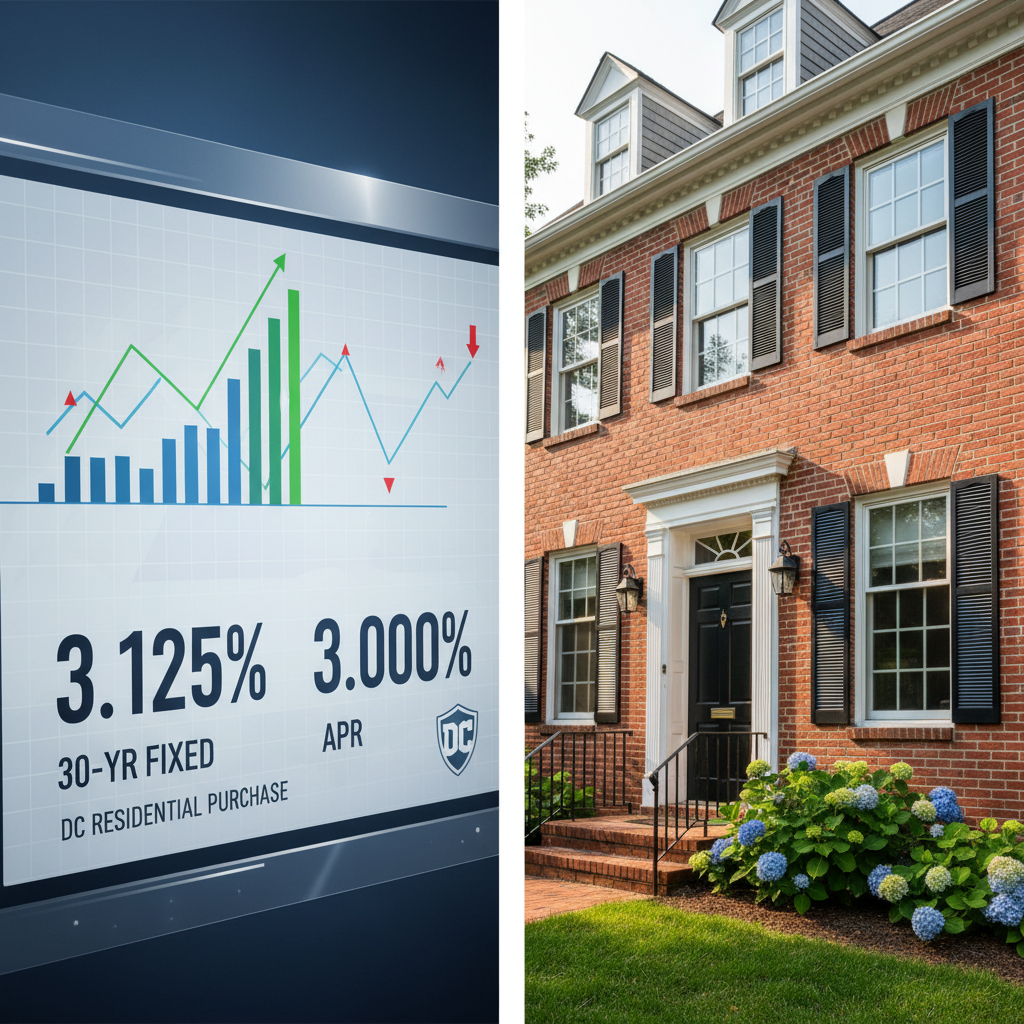 Best 30-year fixed rates for District of Columbia residential purchase