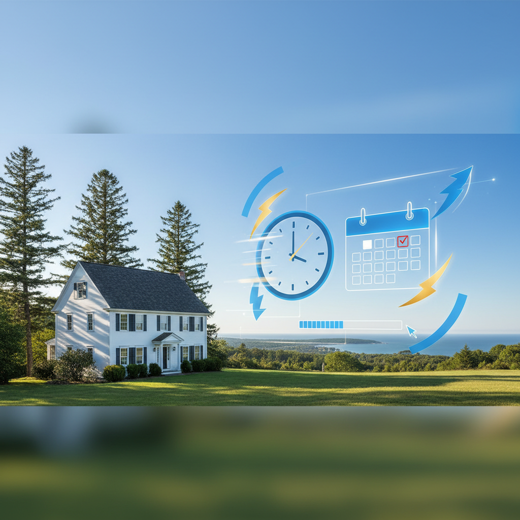 Fastest online mortgage application process in Maine