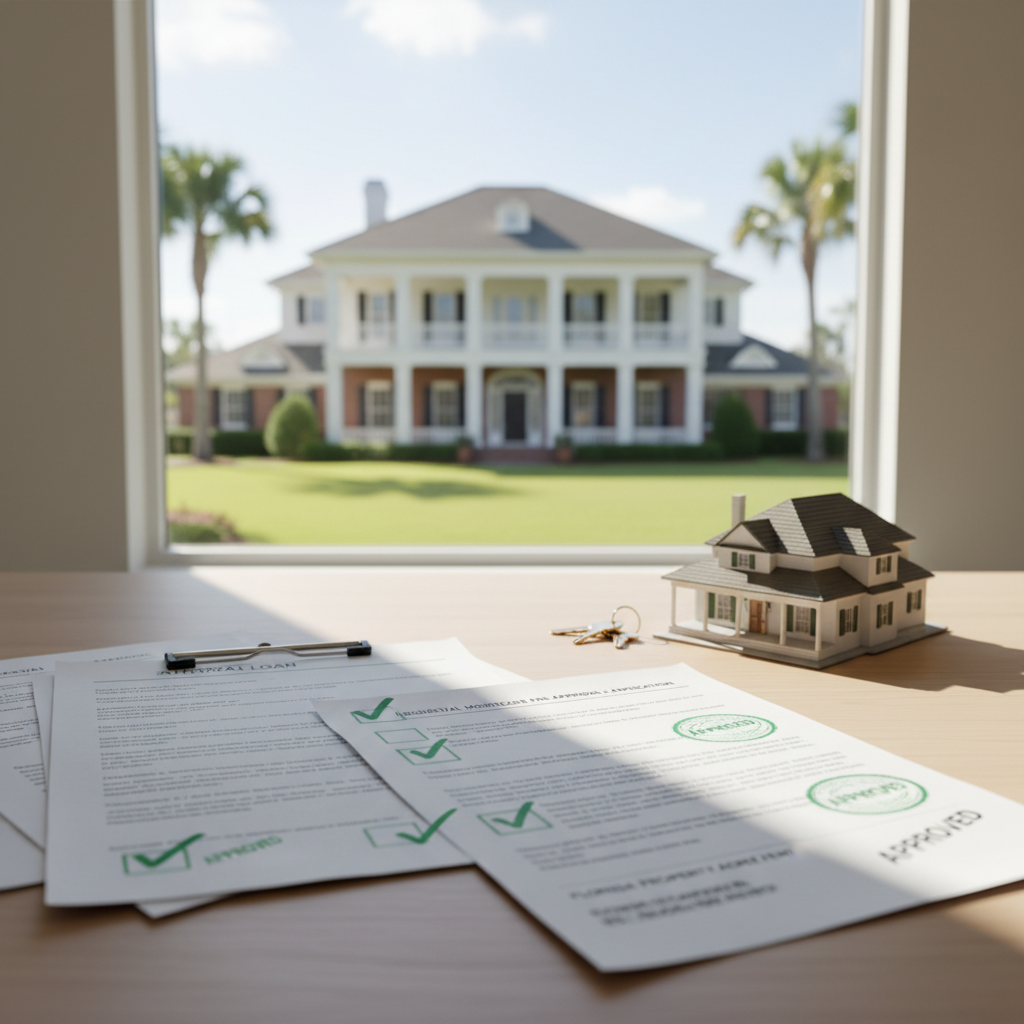 Residential mortgage pre-approval application Florida