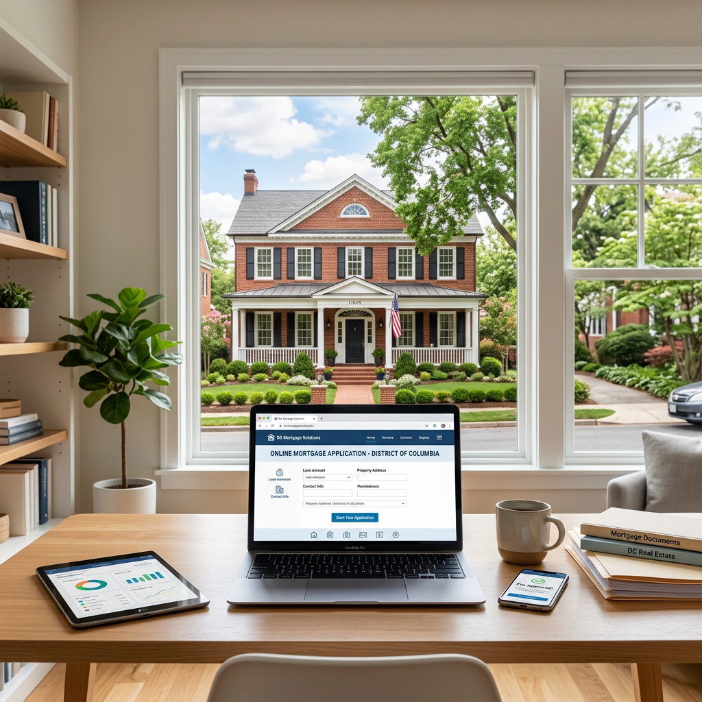 Online Mortgage Applications in Washington, DC