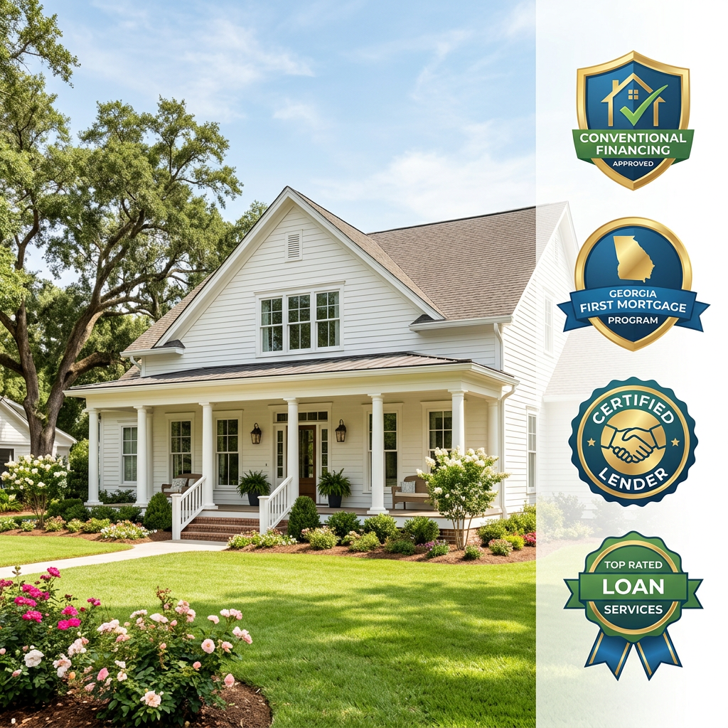 How to qualify for a conventional 1st mortgage in Georgia