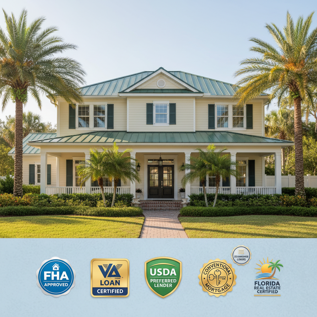 Conventional mortgage options for buying a primary home in Florida