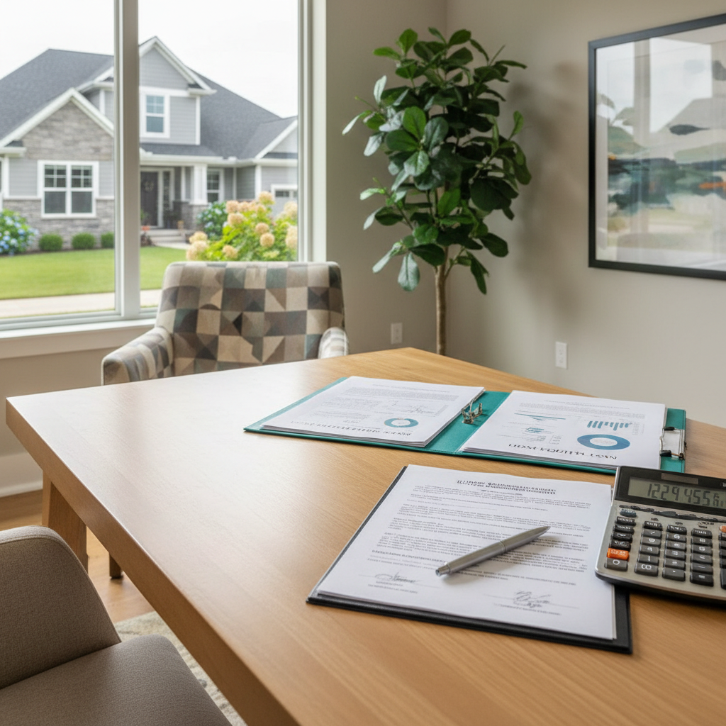 Directly funded Illinois residential mortgage refinancing