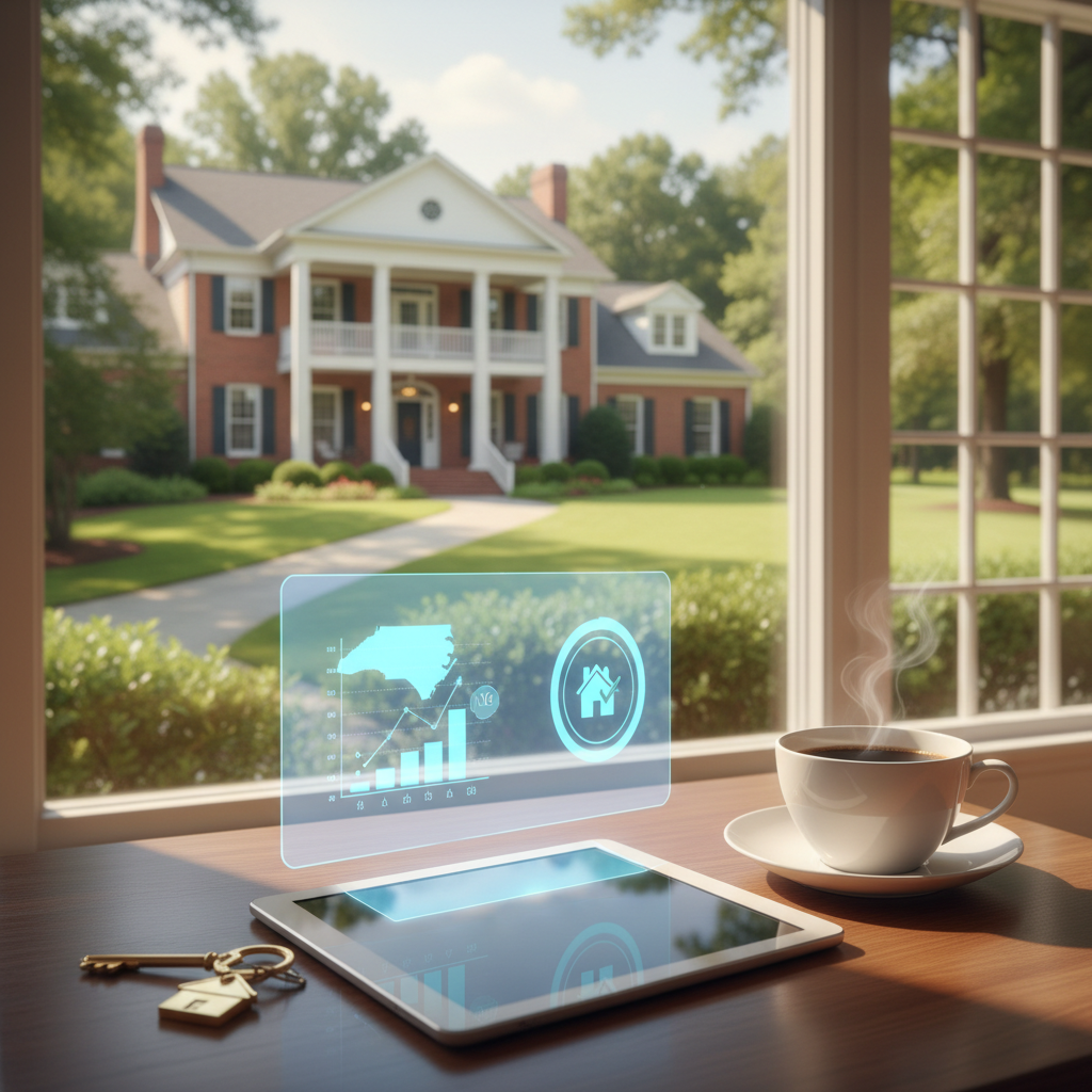 Online mortgage application for North Carolina home purchases