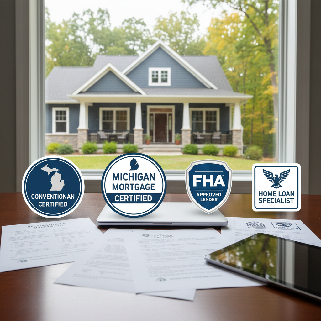 Michigan mortgage application for conventional loans