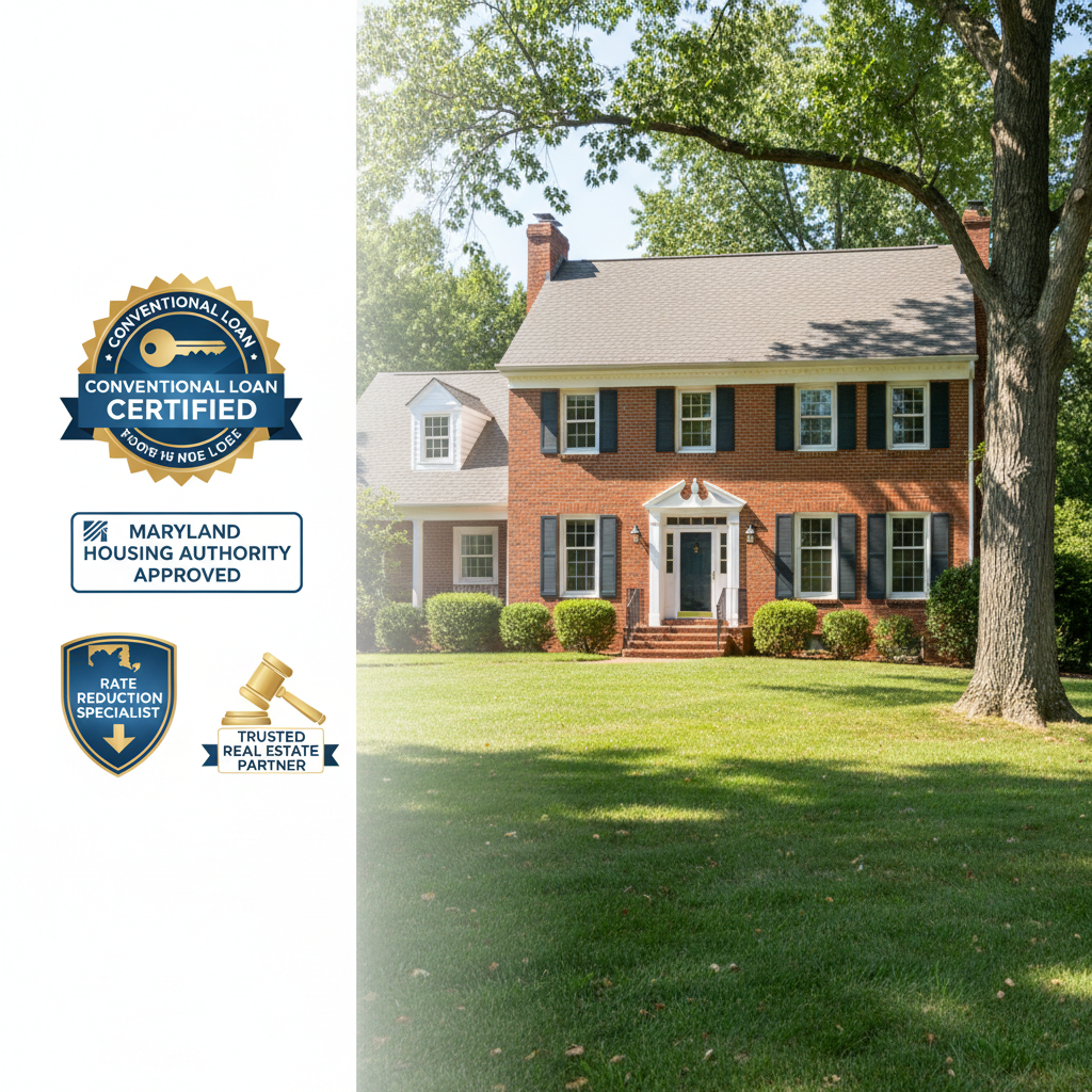 Lowering monthly payments with a Maryland conventional refinance