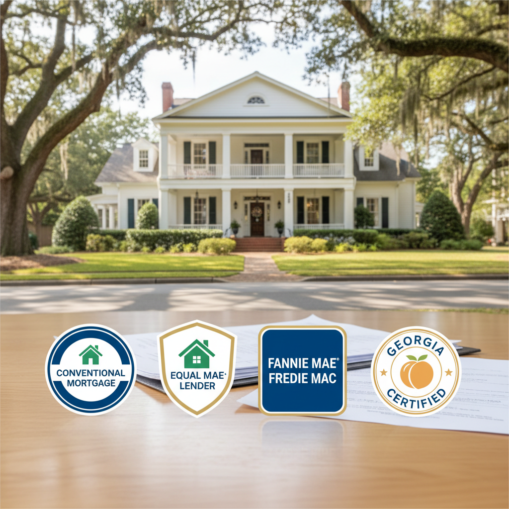 Conventional mortgage options for buying a primary home in Georgia