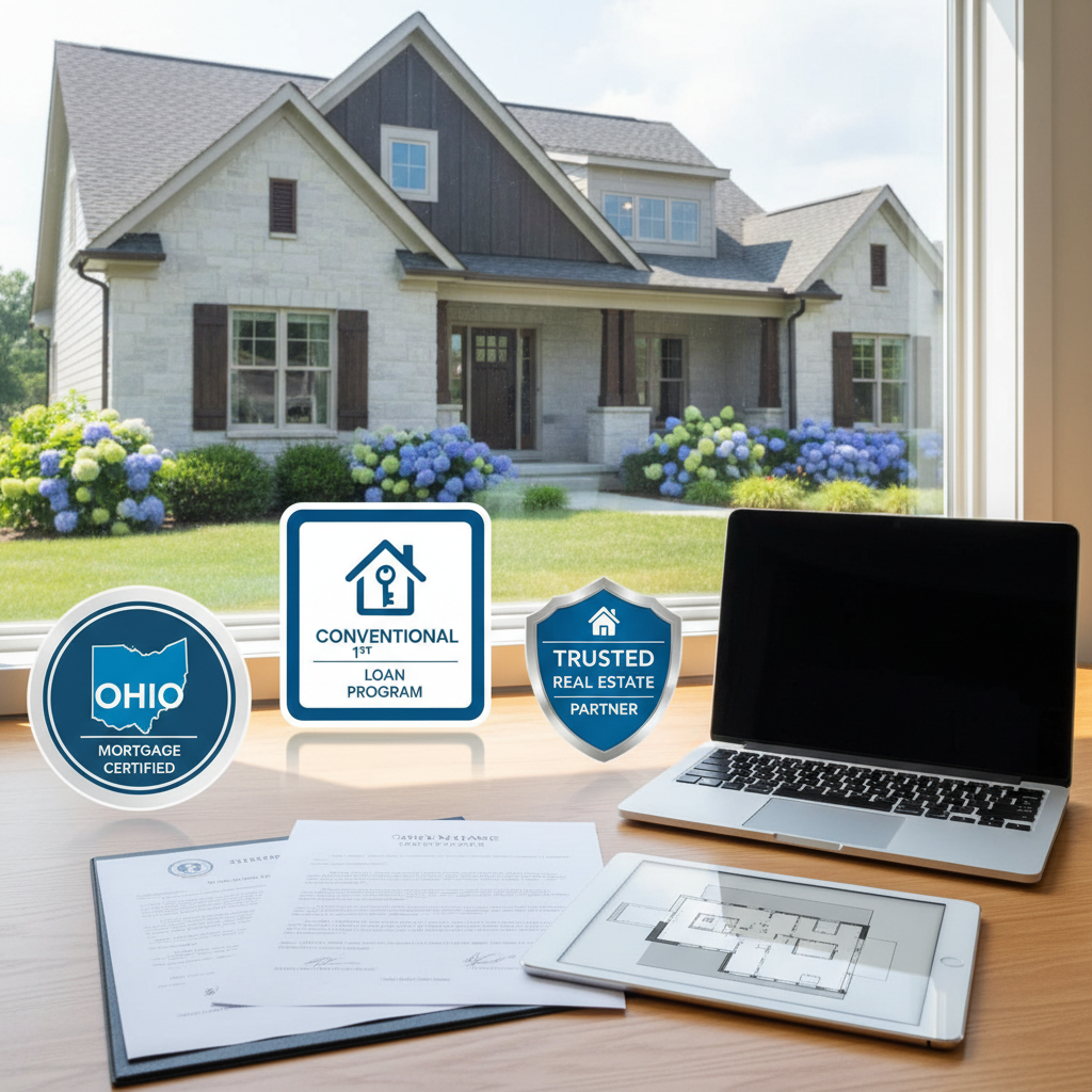 Applying for a conventional 1st mortgage in Ohio