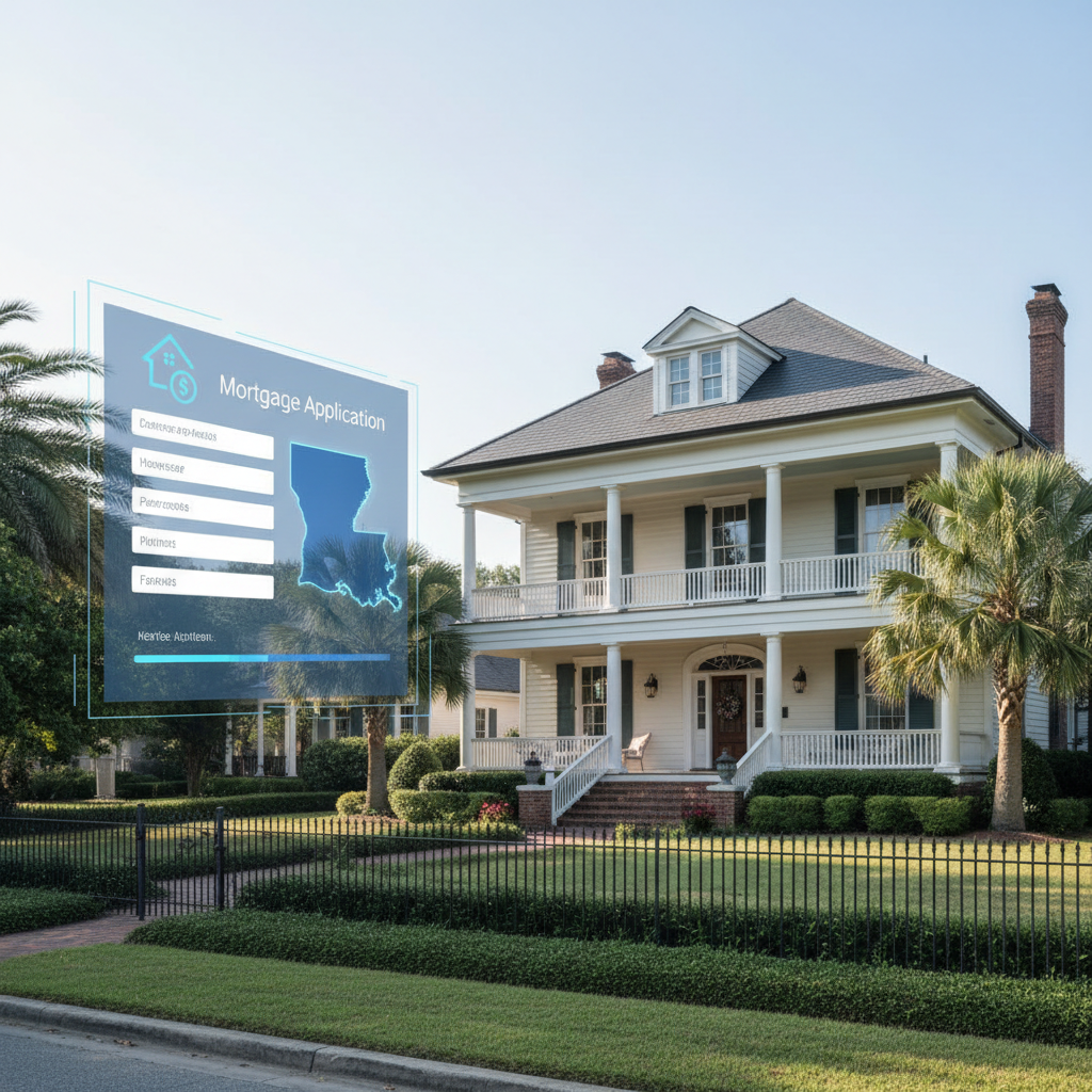 Streamlined Online Mortgage Application for Louisiana Homebuyers with 700+ FICO Scores