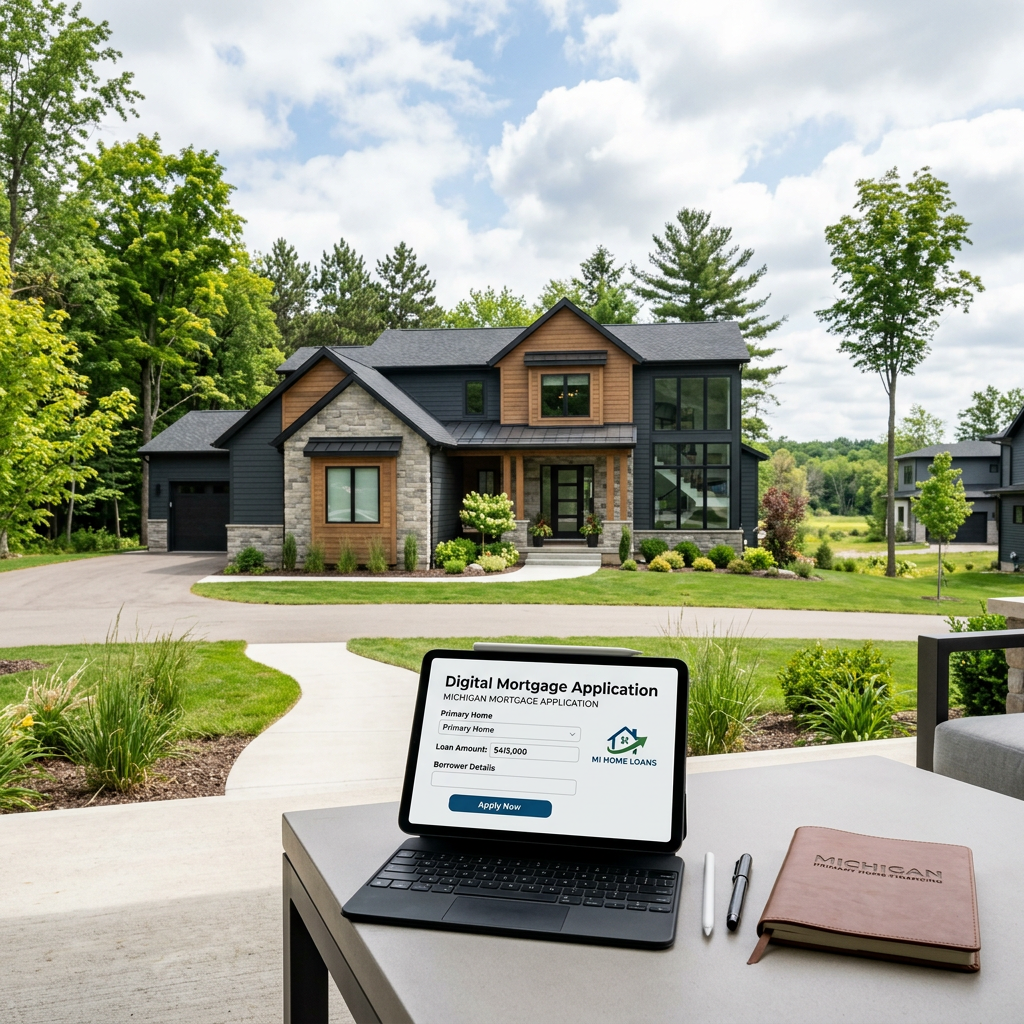 Applying for a Mortgage Online: A Guide for Michigan Homebuyers