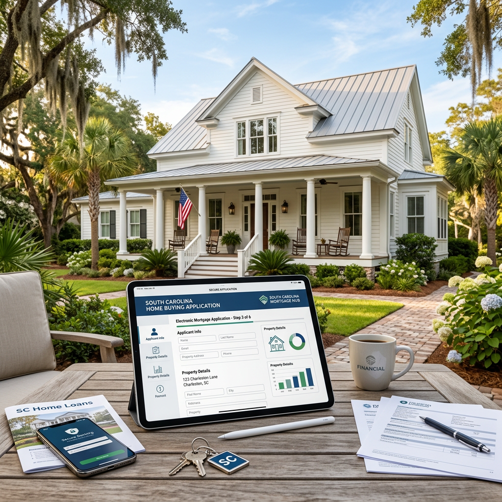 Electronic Mortgage Applications for Homebuyers in Licensed South Carolina