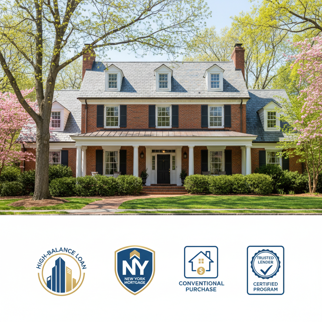 High-balance conventional purchase mortgage in New York