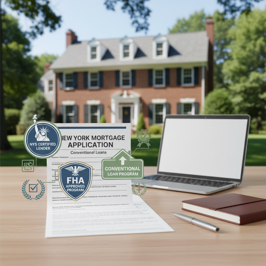 New York mortgage application for conventional loans