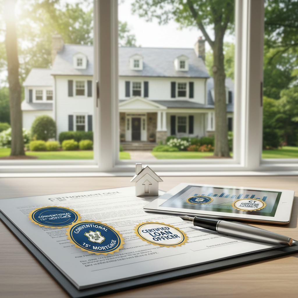 Applying for a conventional 1st mortgage in Connecticut