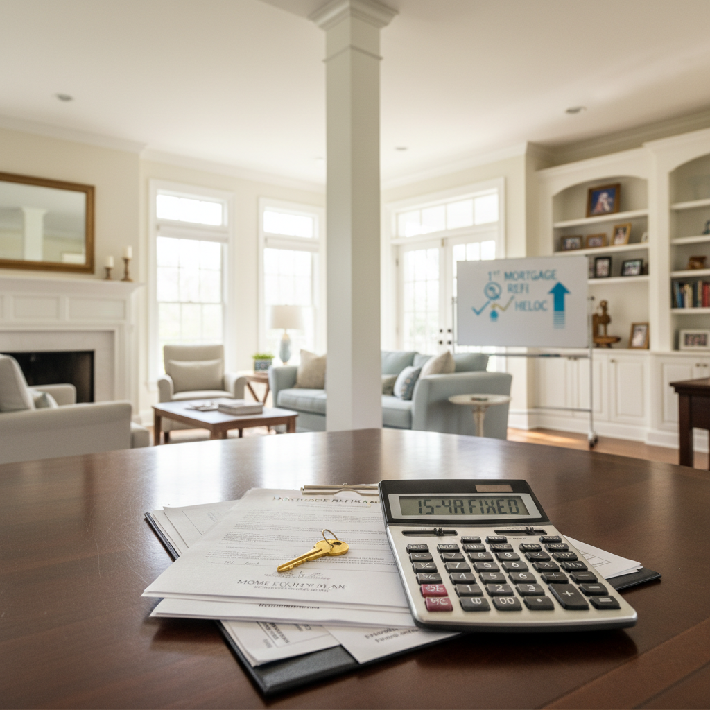 Why Qualified Louisiana Homeowners Choose 1st Mortgage Refinance over HELOC