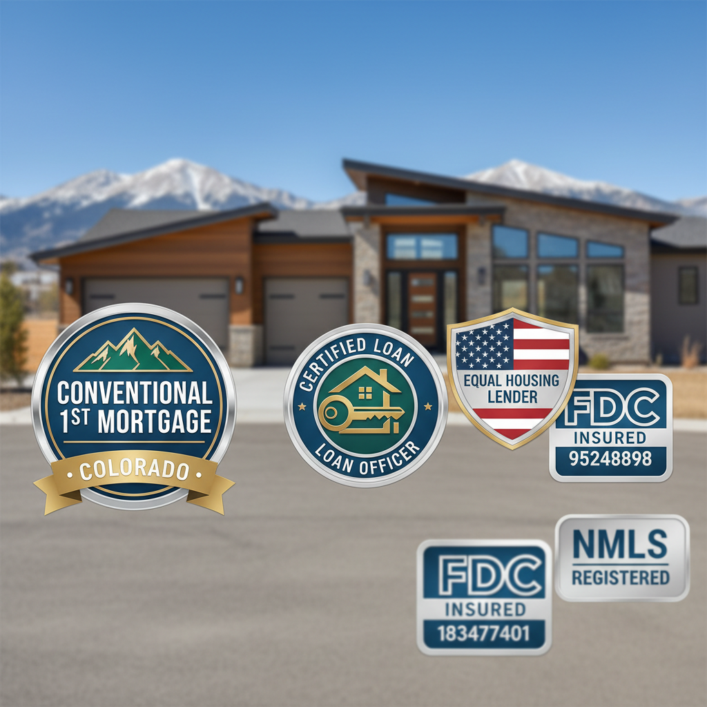 Applying for a Conventional First Mortgage: A Guide for Credit-Qualified Borrowers in Colorado
