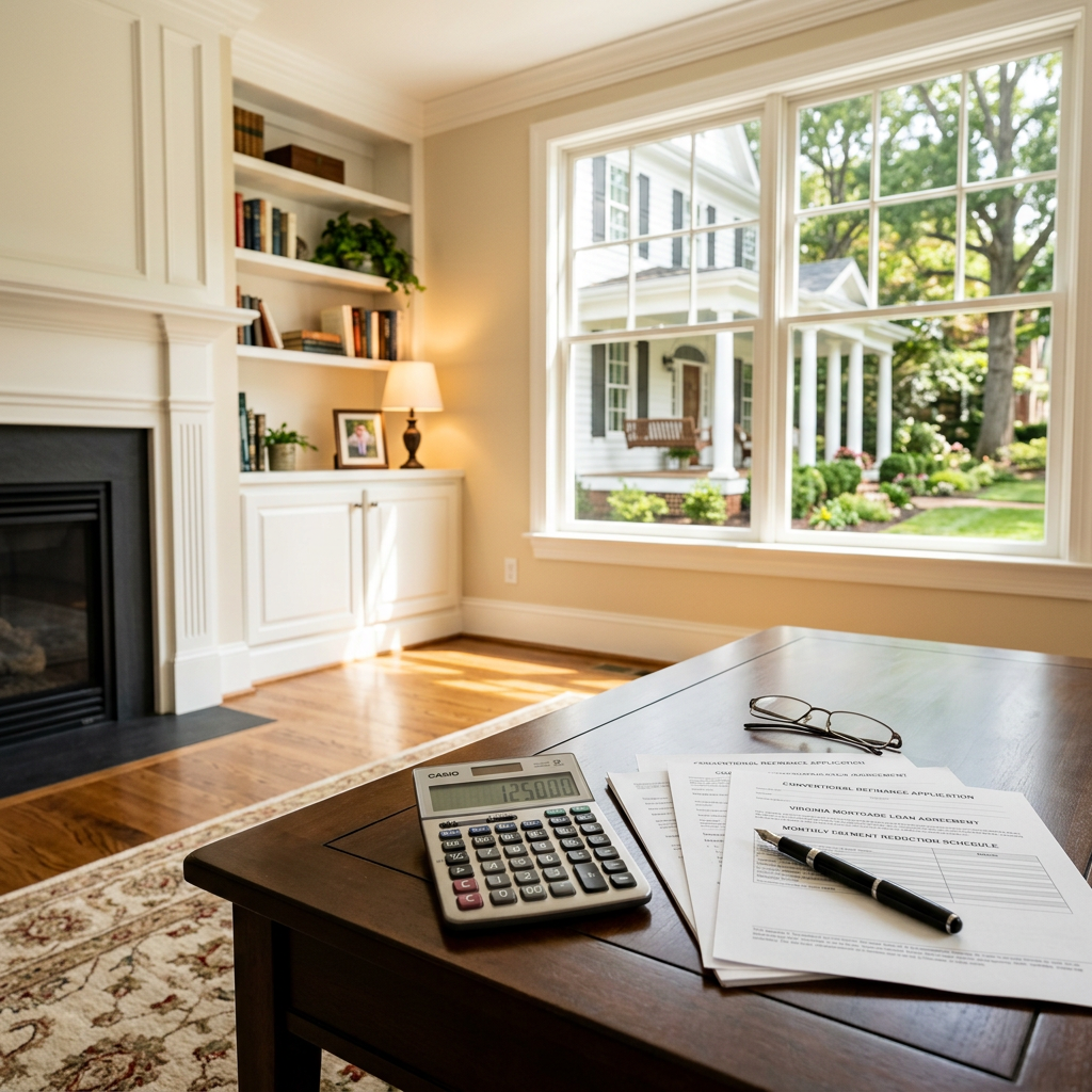 Lowering Monthly Payments with a Conventional Refinance in Virginia