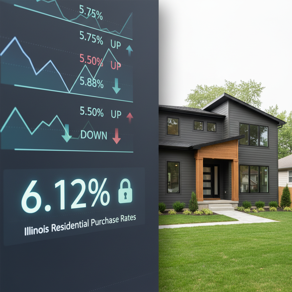Mortgage rate locks for Illinois residential purchases