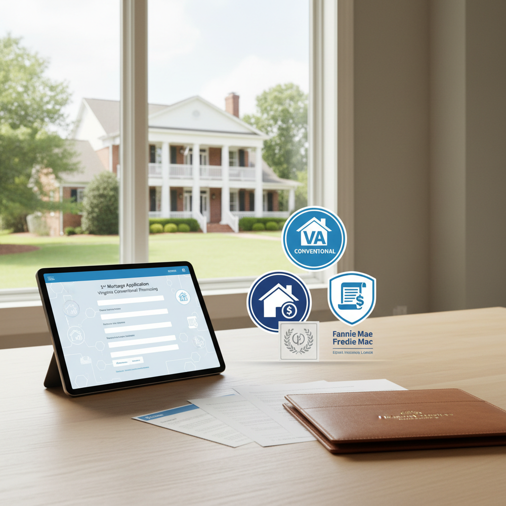 Conventional Mortgage Application Process for Virginia Homebuyers