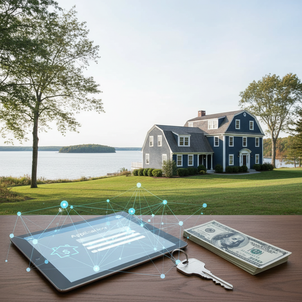 Online application for Maine high-balance mortgages