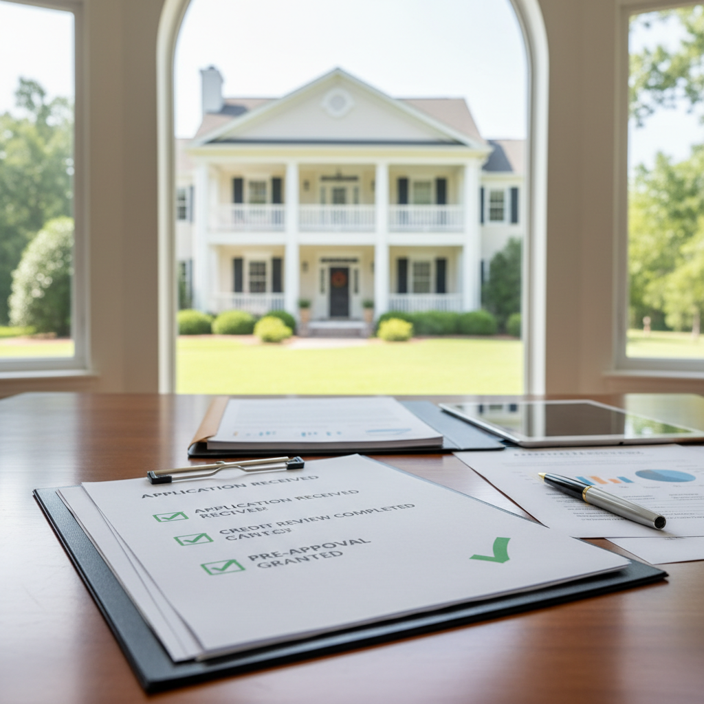 Residential mortgage pre-approval application Georgia