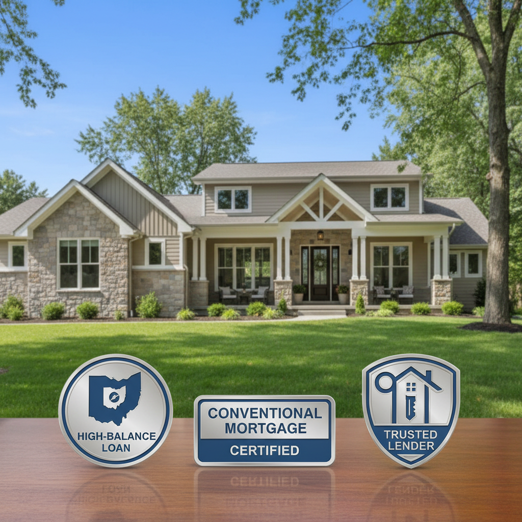 High-balance conventional purchase mortgage in Ohio