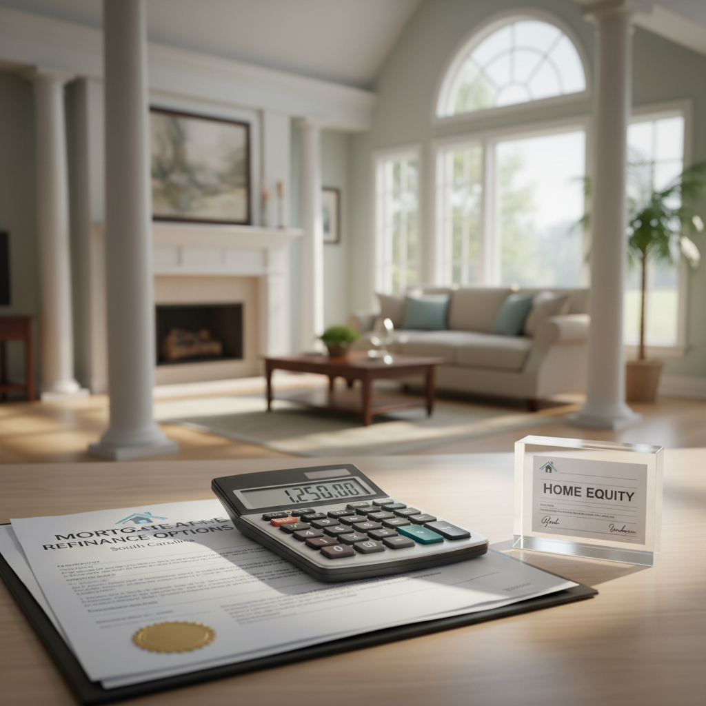 1st mortgage cash-out refinance options in South Carolina