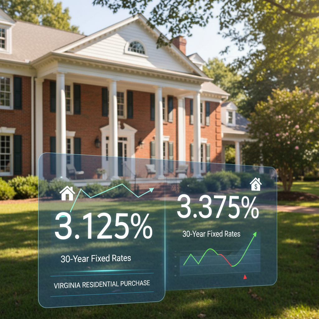 Best 30-year fixed rates for Virginia residential purchase