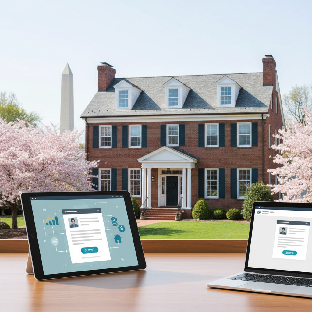 Submit your District of Columbia mortgage application online