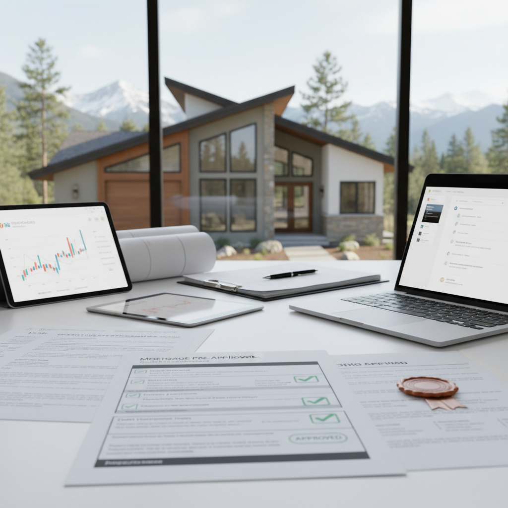 Refined Residential Mortgage Pre-Approval Application for Credit-Qualified Borrowers in Colorado