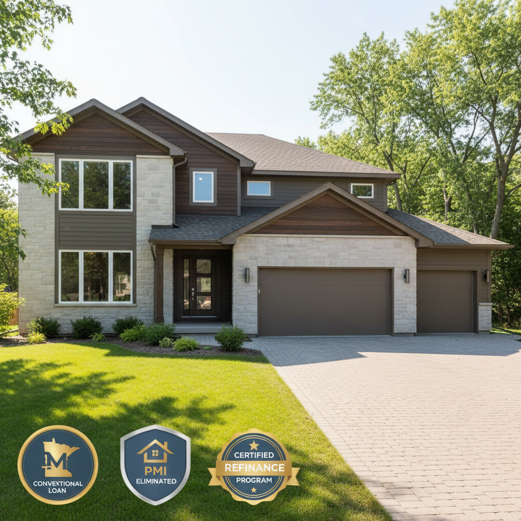 Eliminating PMI with a Minnesota conventional 1st mortgage refinance