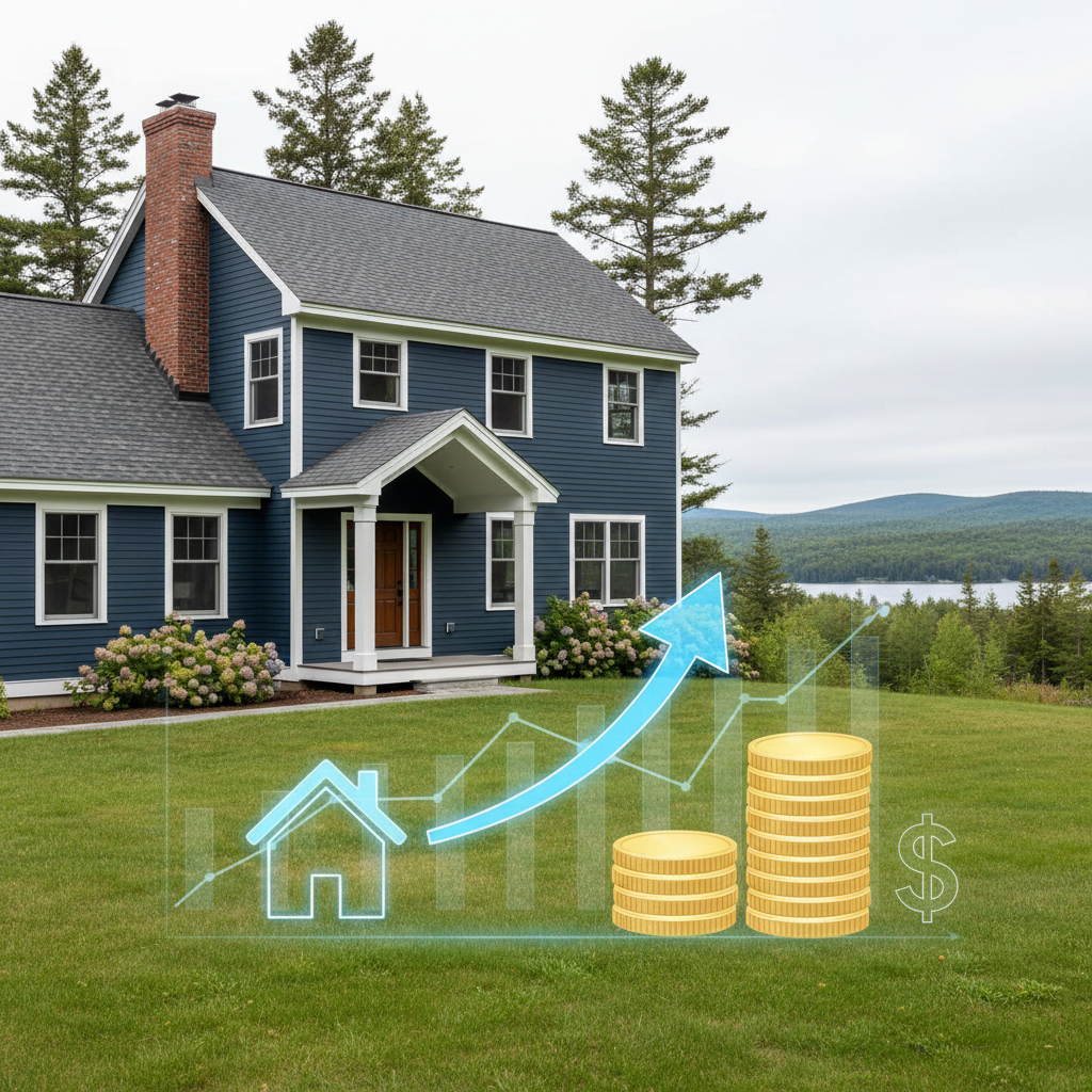 Accessing home equity through a new 1st mortgage in Maine