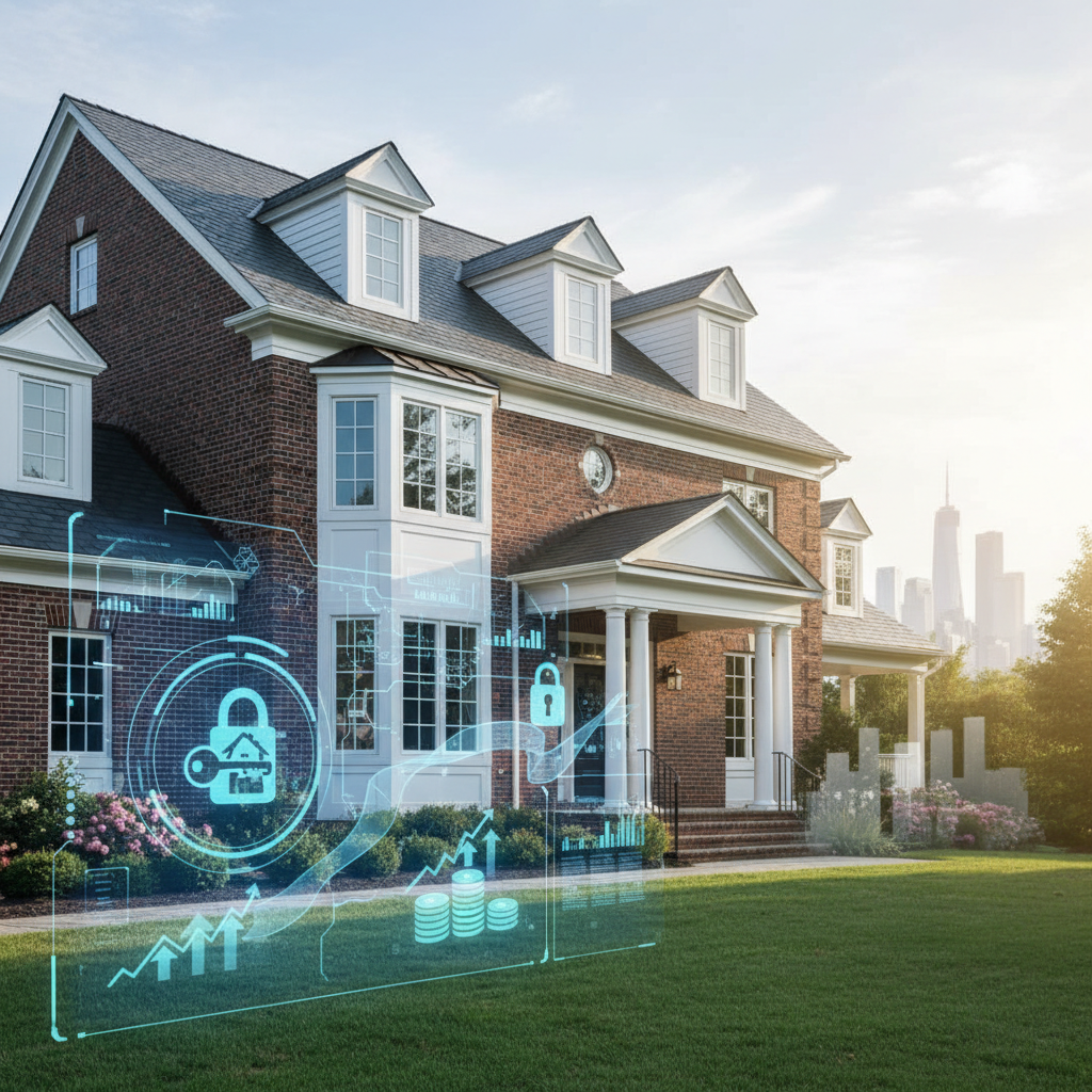 Secure digital mortgage application portal for New York residents