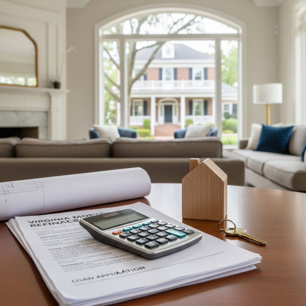 Virginia mortgage application for refinance