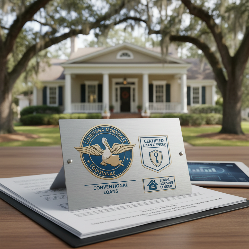 Louisiana Mortgage Application for Conventional Loans - Focus on Agency Conventional Products