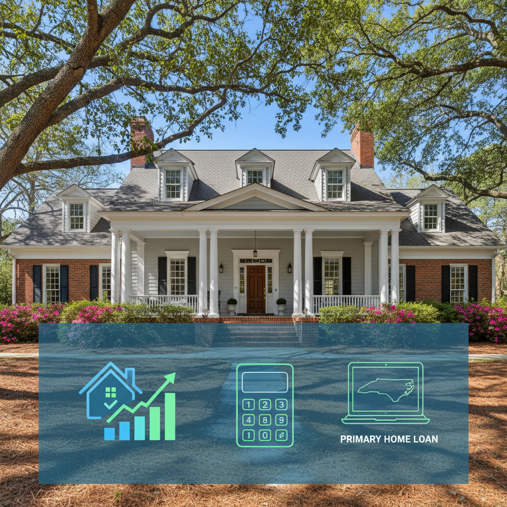 Digital Mortgage Application Process for Primary Homes in North Carolina