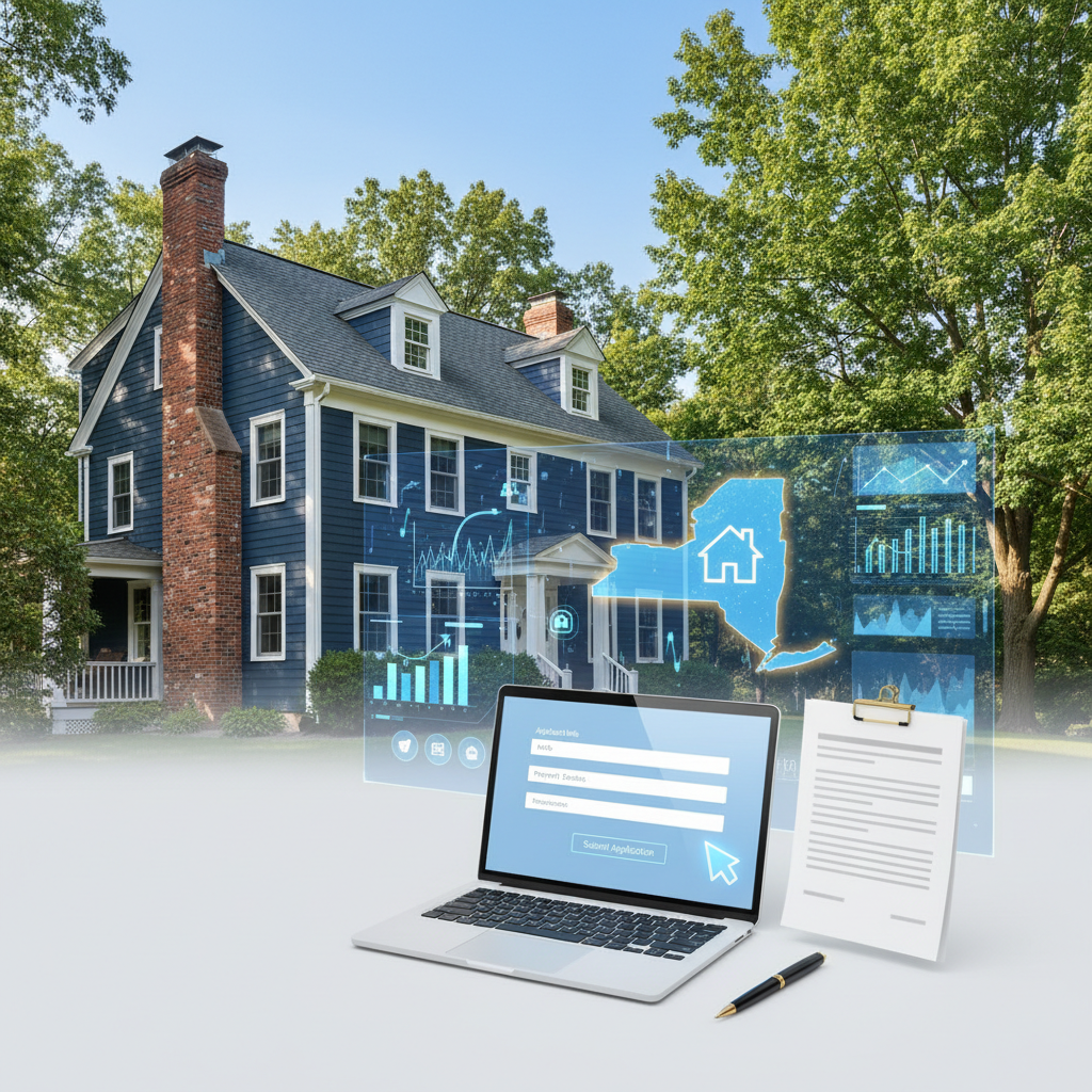 Easy online mortgage application for New York residents